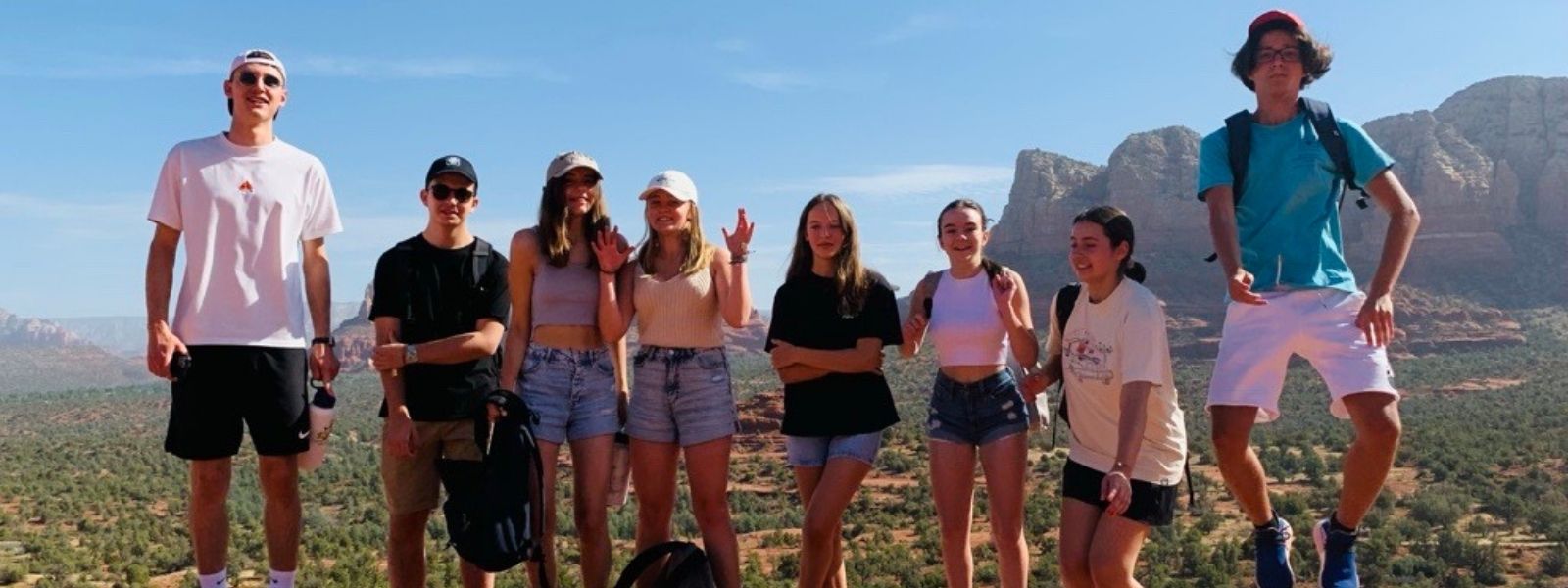 Students at the Grand Canyon