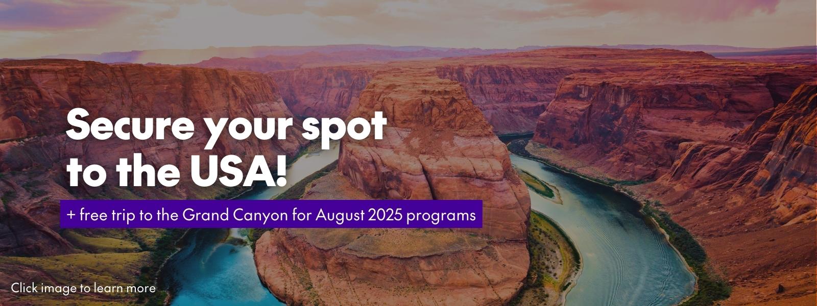 USA Grand Canyon Offer